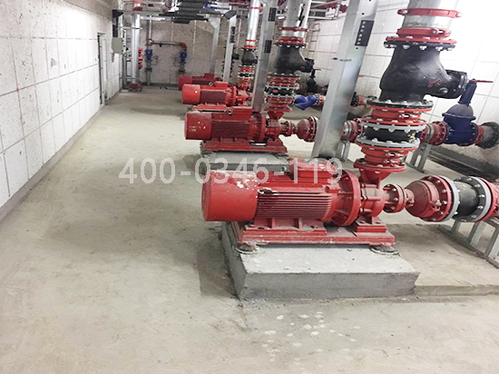 消防長軸泵安裝